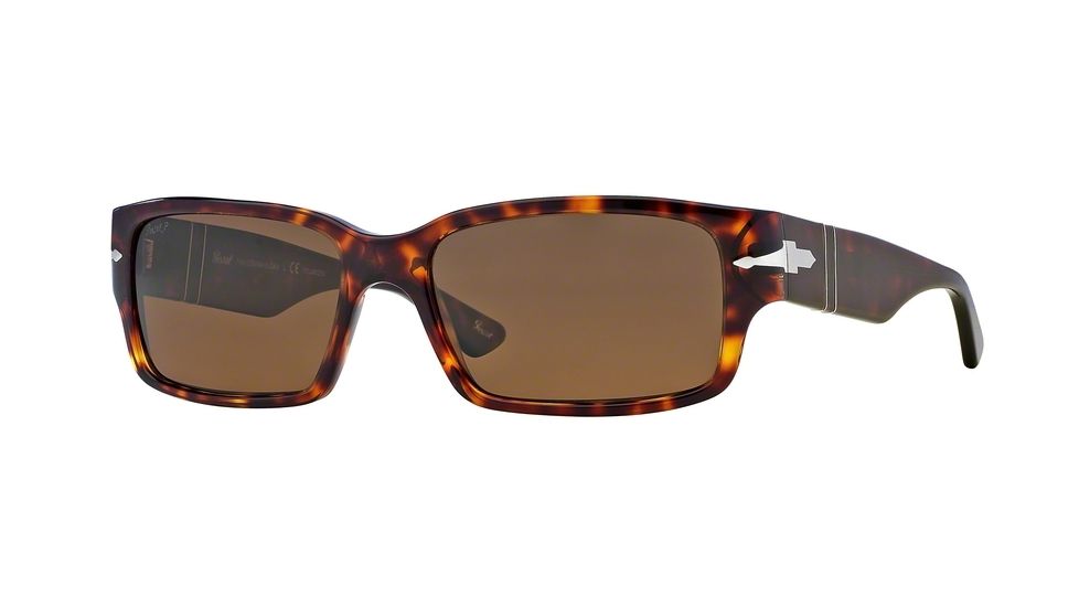 Persol PO3087S Bifocal Prescription Sunglasses PO3087S-24-57-58 - Lens Diameter 58 mm, Frame Color Havana
