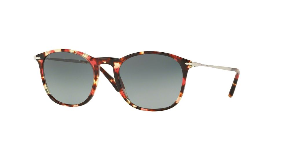 Persol PO3124S Progressive Prescription Sunglasses PO3124S-105971-50 - Lens Diameter 50 mm, Frame Color Pink Havana-brown