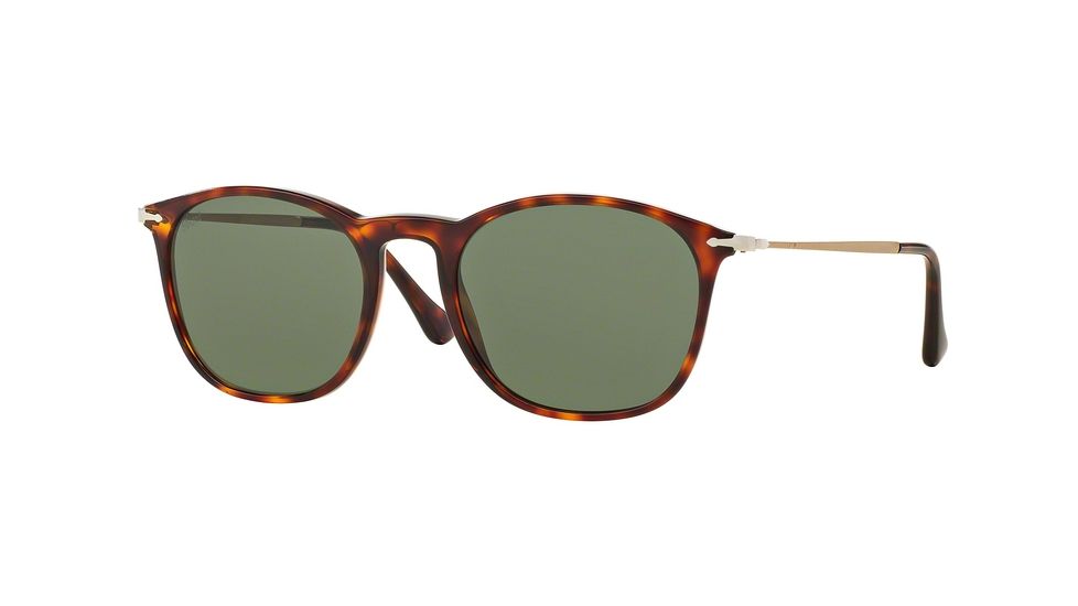 Persol PO3124S Progressive Prescription Sunglasses PO3124S-24-31-50 - Lens Diameter 50 mm, Frame Color Havana