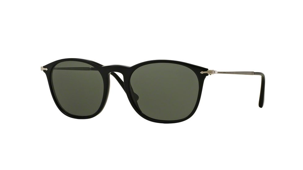 Persol PO3124S Progressive Prescription Sunglasses PO3124S-95-58-50 - Lens Diameter 50 mm, Frame Color Black