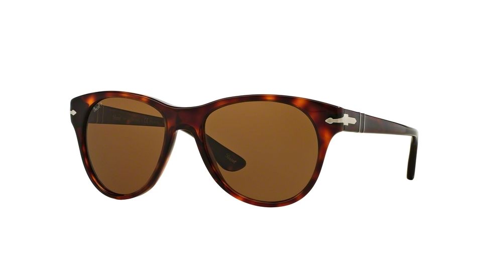 Persol PO3134S Progressive Prescription Sunglasses PO3134S-24-57-51 - Lens Diameter 51 mm, Frame Color Havana