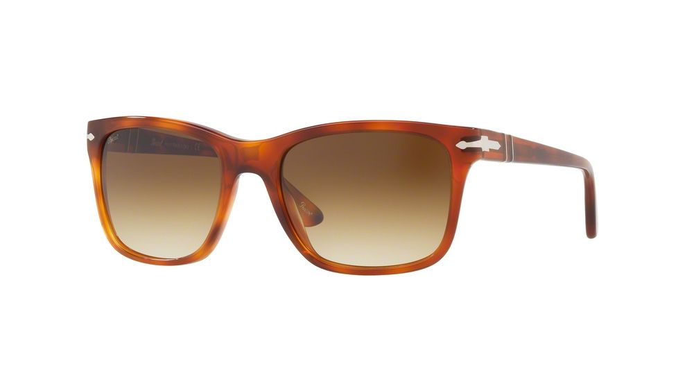 Persol PO3135S Progressive Prescription Sunglasses PO3135S-96-51-55 - Lens Diameter 55 mm, Frame Color Terra Di Siena