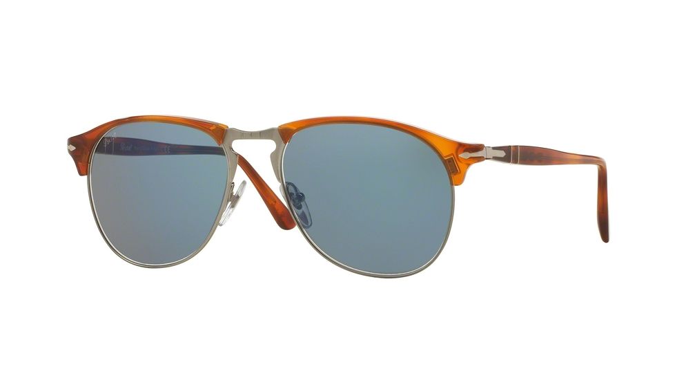 Persol PO8649S Bifocal Prescription Sunglasses PO8649S-96-56-53 - Lens Diameter 53 mm, Frame Color Terra Di Siena