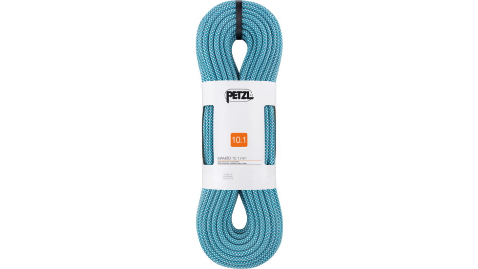 Petzl 10.1mm Mambo Rope, Turquoise, 60m, R32AC 060