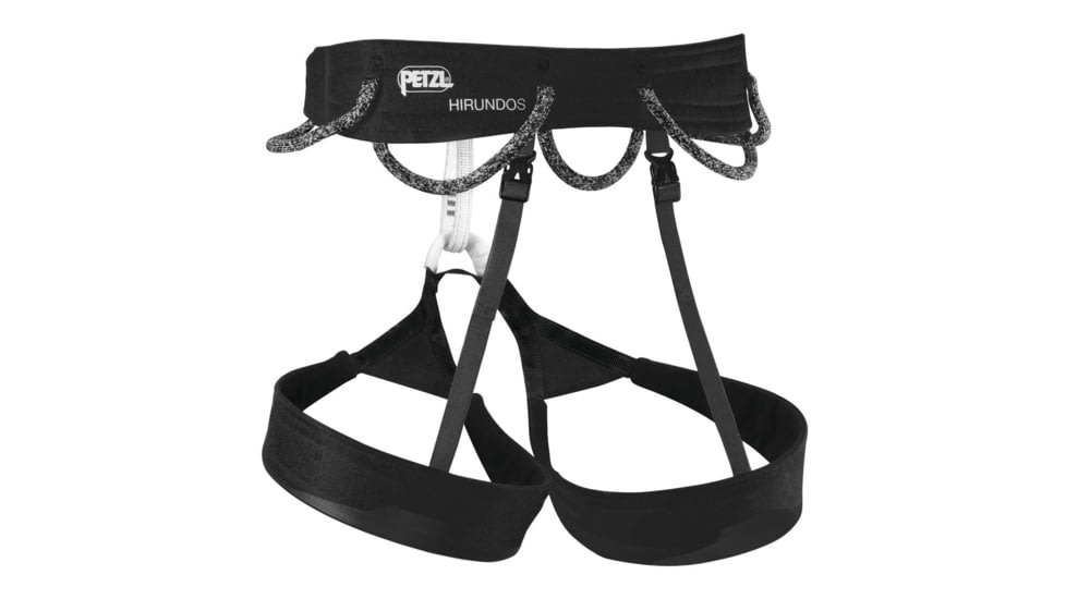 Petzl Hirundos High Performance Harness, Black, Extra Small, C036CA00