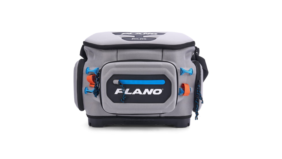 Plano Atlas 3700 Tackle Bag, Grey/Blue/Orange, PLABH370