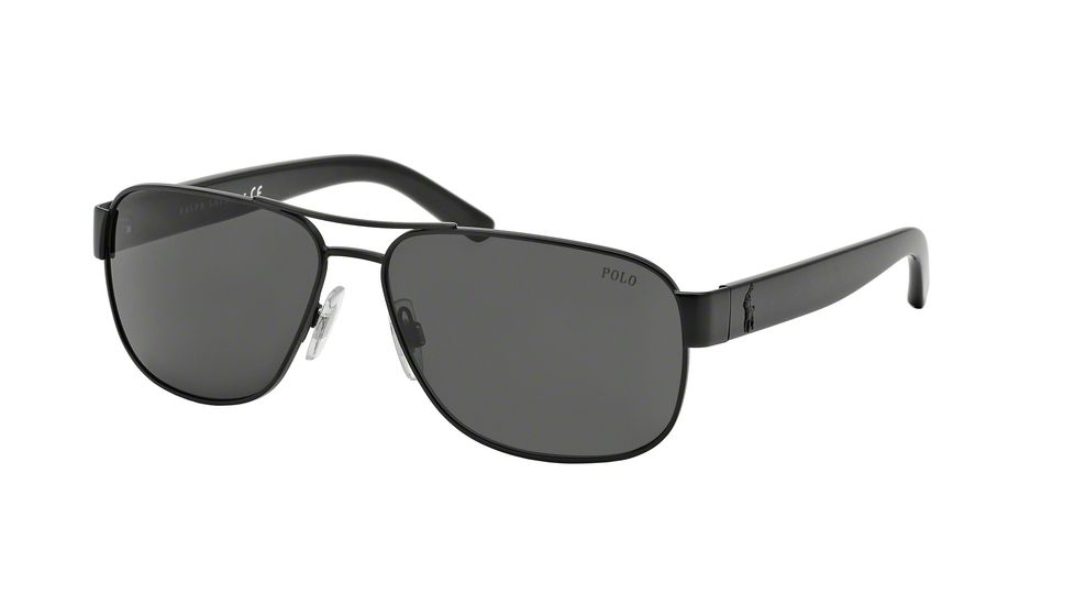 Polo PH3089 Bifocal Prescription Sunglasses PH3089-903887-60 - Lens Diameter 60 mm, Frame Color Matte Black