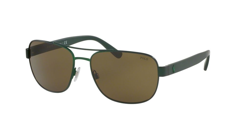 Polo PH3101 Single Vision Prescription Sunglasses PH3101-900573-60 - Lens Diameter 60 mm, Frame Color Matte Military Green
