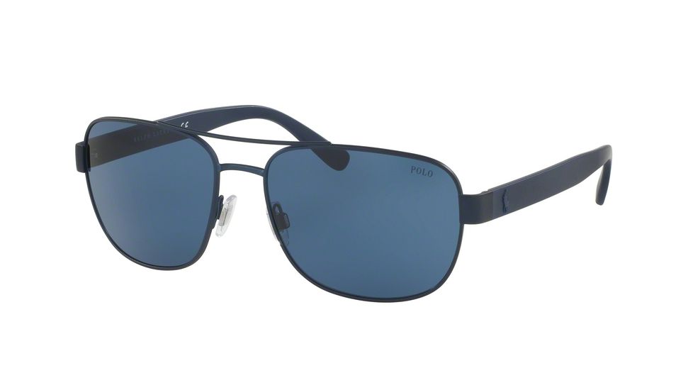 Polo PH3101 Single Vision Prescription Sunglasses PH3101-911980-60 - Lens Diameter 60 mm, Frame Color Matte Dark Navy