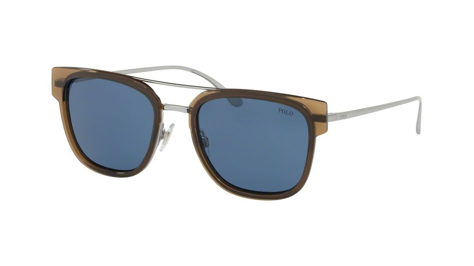 Polo PH3117 Progressive Prescription Sunglasses, 54mm, Brown, PH3117-934780-54-PRO