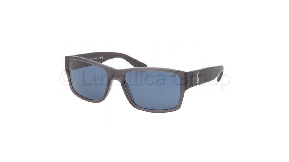 Polo PH4061 Single Vision Prescription Sunglasses PH4061-519580-5717 - Lens Diameter 57 mm, Frame Color Matte Grey