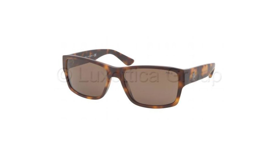 Polo PH4061 Single Vision Prescription Sunglasses PH4061-530373-5717 - Lens Diameter 57 mm, Frame Color Tortoise