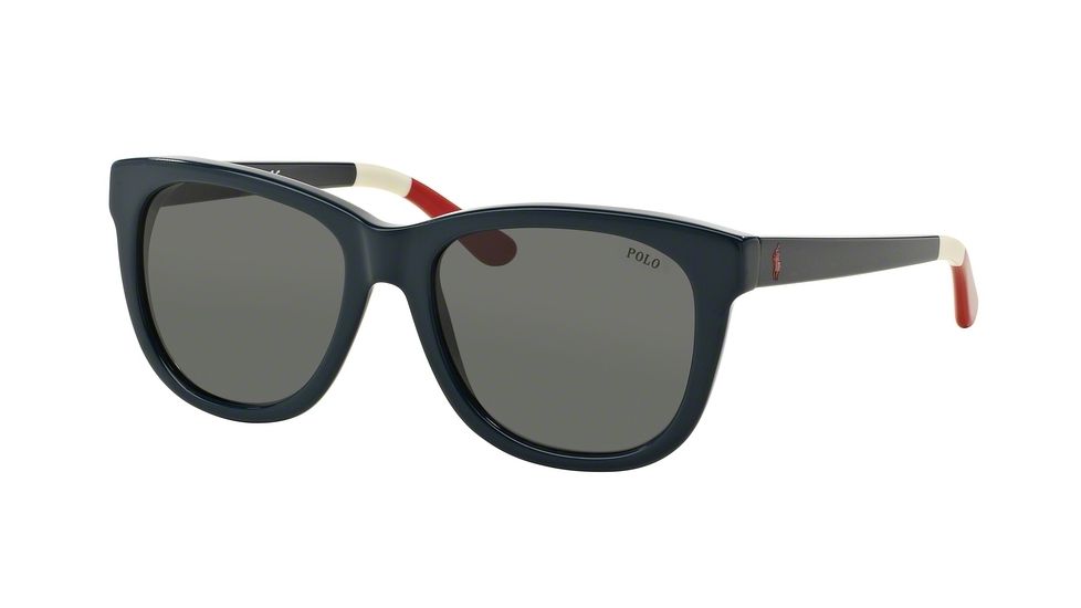 Polo PH4105 Progressive Prescription Sunglasses PH4105-556987-54 - Lens Diameter 54 mm, Frame Color Shiny Navy Blue