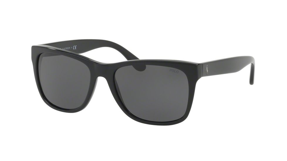 Polo PH4106 Bifocal Prescription Sunglasses PH4106-500187-57 - Lens Diameter 57 mm, Frame Color Shiny Black