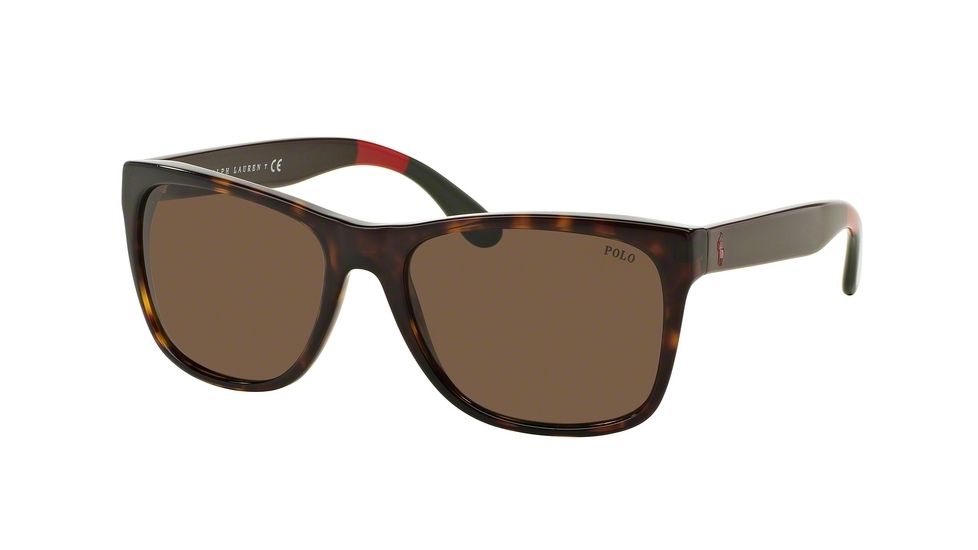 Polo PH4106 Bifocal Prescription Sunglasses PH4106-556873-57 - Lens Diameter 57 mm, Frame Color Shiny Dark Havana