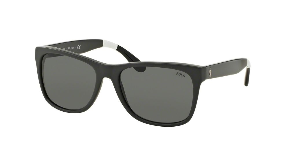 Polo PH4106 Bifocal Prescription Sunglasses PH4106-557187-57 - Lens Diameter 57 mm, Frame Color Matte Grey