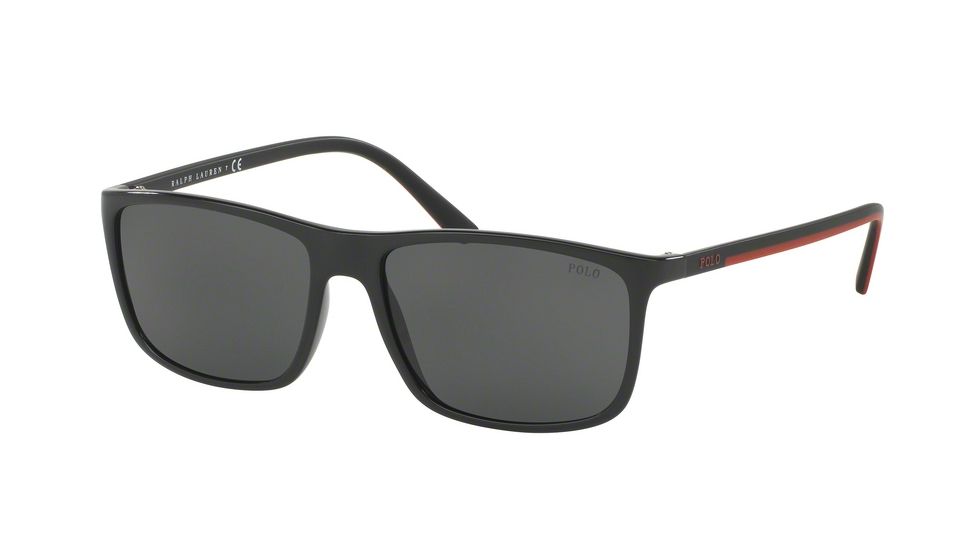 Polo PH4115 Bifocal Prescription Sunglasses PH4115-500187-57 - Lens Diameter 57 mm, Frame Color Shiny Black