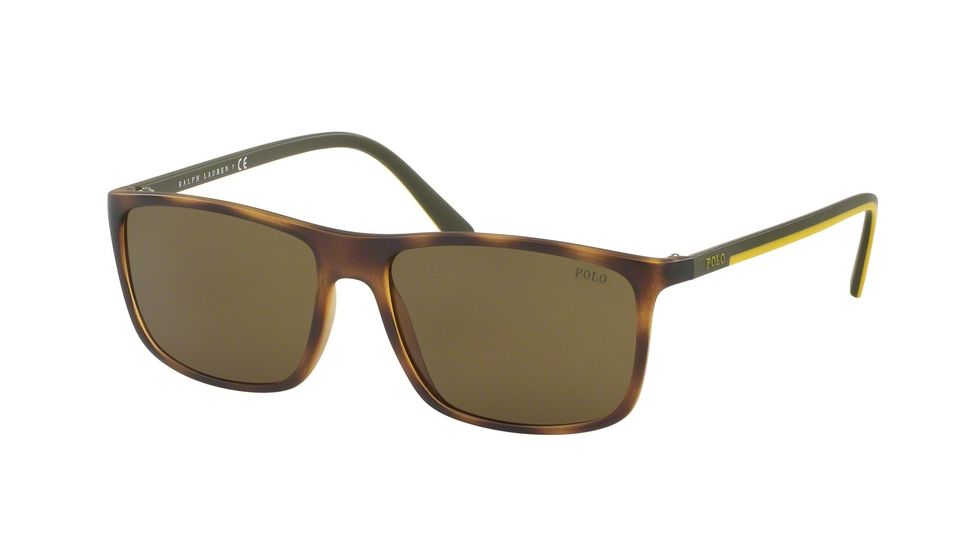 Polo PH4115 Bifocal Prescription Sunglasses PH4115-560273-57 - Lens Diameter 57 mm, Frame Color Vintage Dark Havana