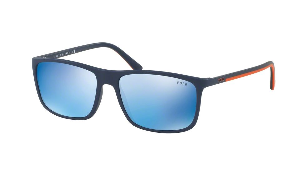 Polo PH4115 Bifocal Prescription Sunglasses PH4115-560655-57 - Lens Diameter 57 mm, Frame Color Matte Navy Blue