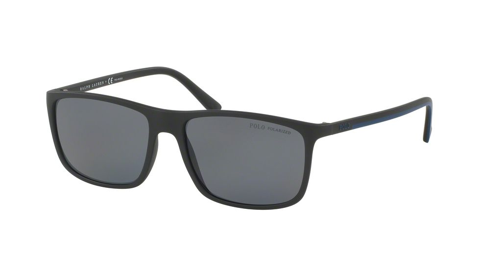 Polo PH4115 Bifocal Prescription Sunglasses PH4115-560881-57 - Lens Diameter 57 mm, Frame Color Matte Black