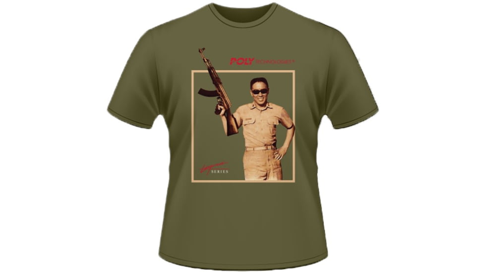 Poly Technologies Collectible Founders Edition 7.62 AK47 T-Shirt - Men's, Green, 2XL, Green, 2XL, 000054