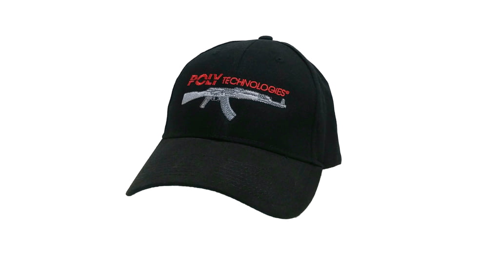 Poly Technologies Baseball Cap/Hat - Men's, Black, 000017