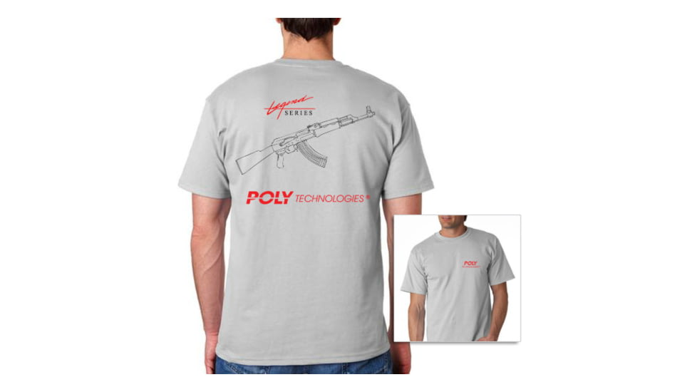 Poly Technologies Legend Chinese 7.62 AK47 Wire Rifle Tactical T-Shirt - Mens