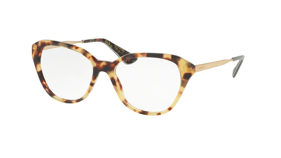 Prada CINEMA PR28SVF Eyeglass Frames 7S01O1-54 - Medium Havana Frame
