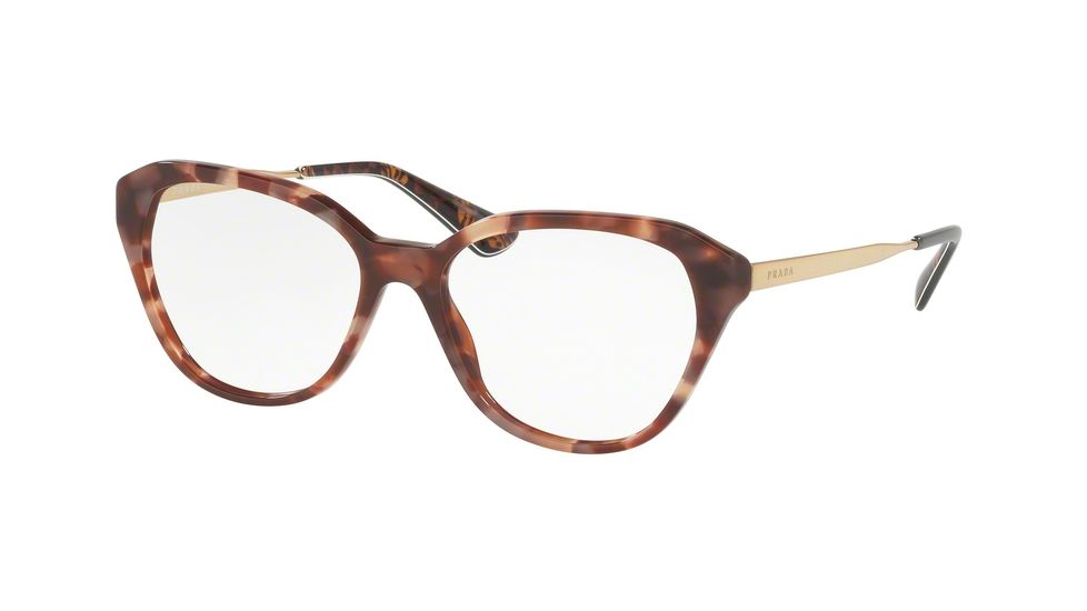 Prada CINEMA PR28SVF Eyeglass Frames UE01O1-54 - Pink Havana Frame