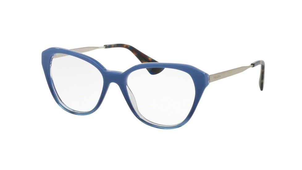 Prada CINEMA PR28SVF Eyeglass Frames UFW1O1-54 - Blue Gradient Frame