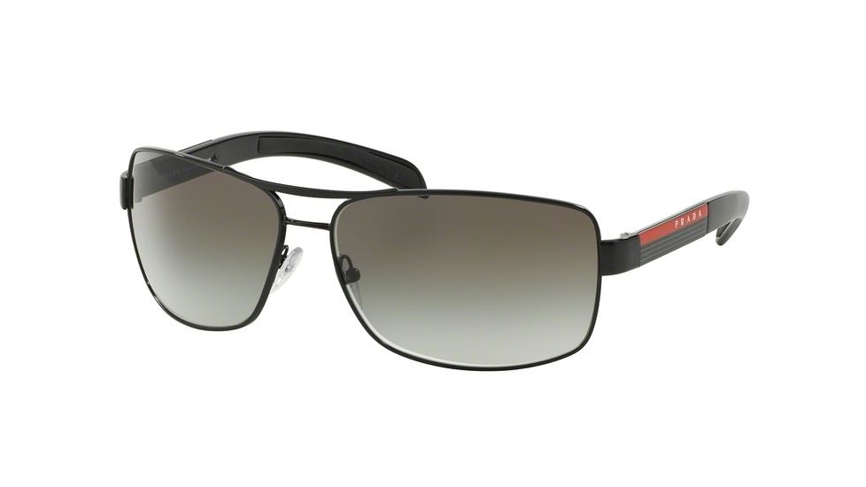 Prada PS54IS Bifocal Prescription Sunglasses PS54IS-7AX0A7-65 - Lens Diameter 65 mm, Lens Diameter 65 mm, Frame Color Black