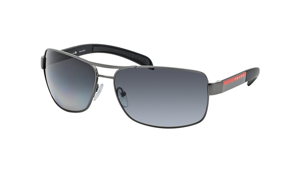 Prada PS54IS Bifocal Prescription Sunglasses PS54IS-7CQ5W1-65 - Lens Diameter 65 mm, Frame Color Gunmetal