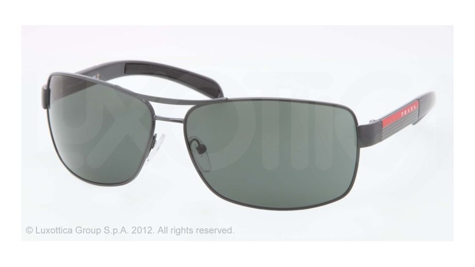 Prada PS54IS Bifocal Prescription Sunglasses PS54IS-OAV3O1-65 - Lens Diameter 65 mm, Lens Diameter 65 mm, Frame Color Aspalth