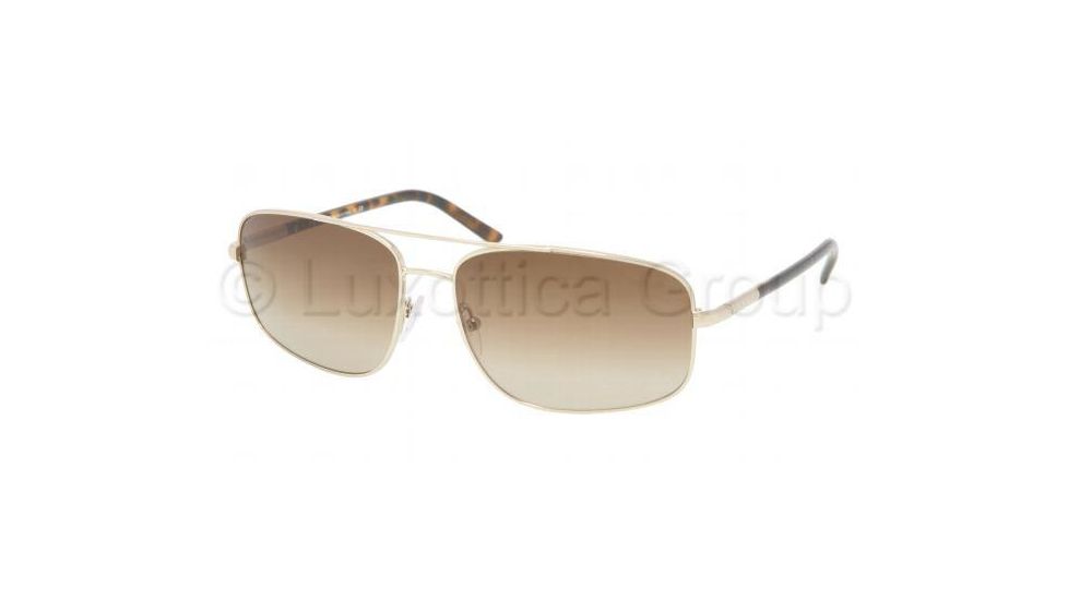 Prada PR 52MS Sunglasses Styles - Light Gold Brown Gradient Frame, ZVN6S1-6015