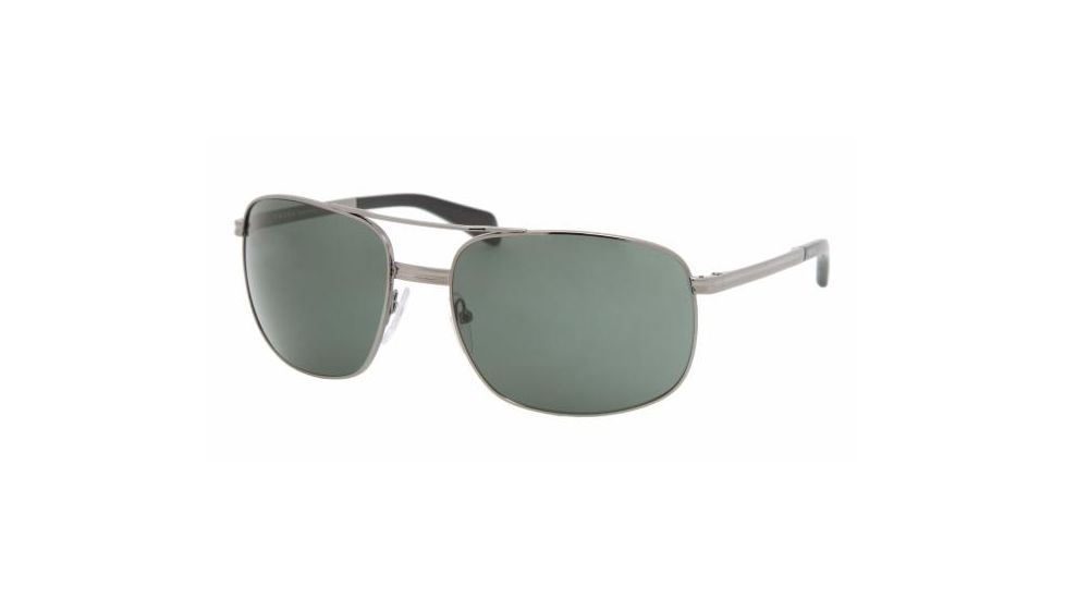 Prada PR 60MS Sunglasses Styles - Gunmetal Frame / Green Lenses, 5AV3O1-6318