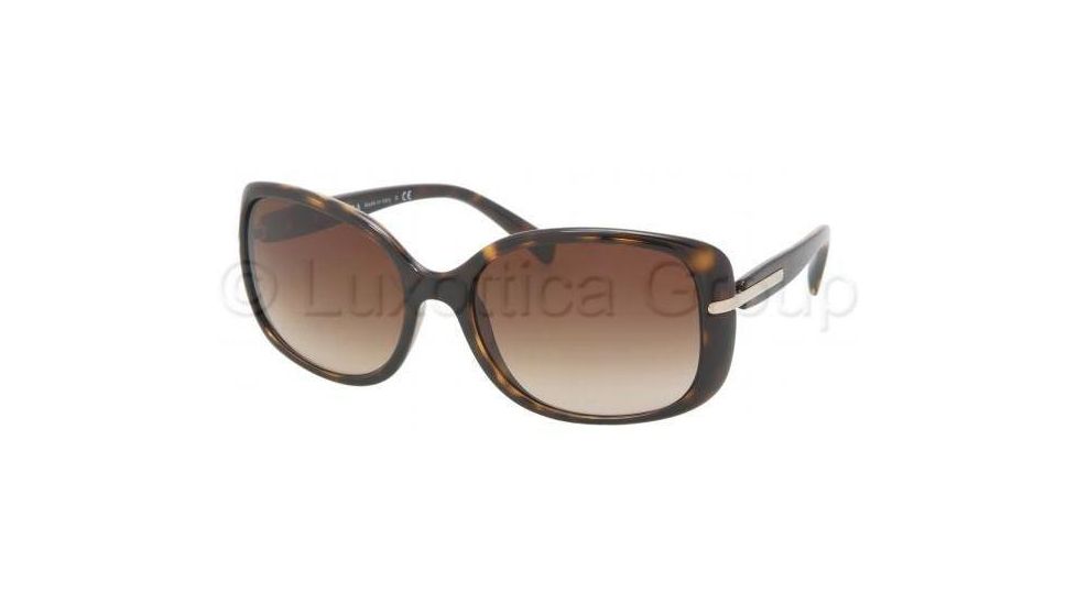 Prada PR08OS Progressive Prescription Sunglasses PR08OS-2AU6S1-5717 - Lens Diameter 57 mm, Frame Color Havana