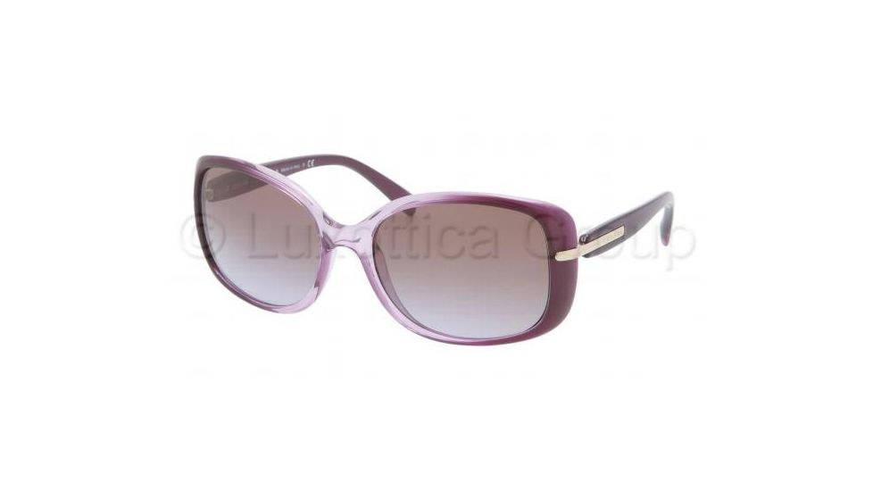Prada PR08OS Progressive Prescription Sunglasses PR08OS-NAM6P1-5717 - Lens Diameter 57 mm, Frame Color Violet Gradient