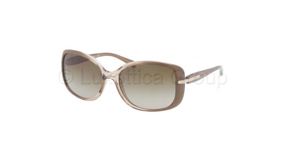 Prada PR08OS Progressive Prescription Sunglasses PR08OS-NAN1X1-5717 - Lens Diameter 57 mm, Frame Color Olive Green Gradient
