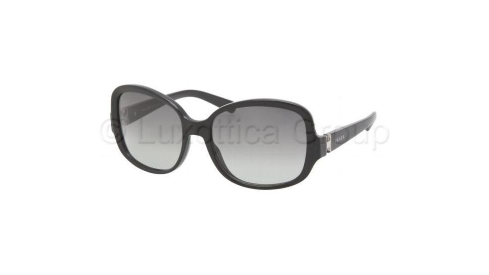 Prada PR17NS Bifocal Prescription Sunglasses PR17NS-1AB3M1-5717 - Frame Color Black, Lens Diameter 57 mm