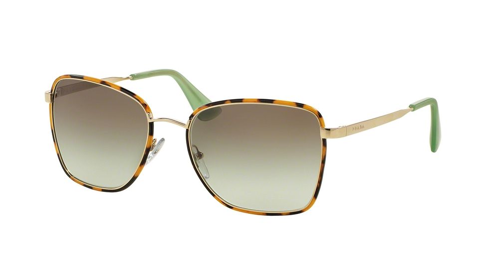 Prada PR52SS Bifocal Prescription Sunglasses PR52SS-7S04K1-58 - Lens Diameter 58 mm, Frame Color Pale Gold