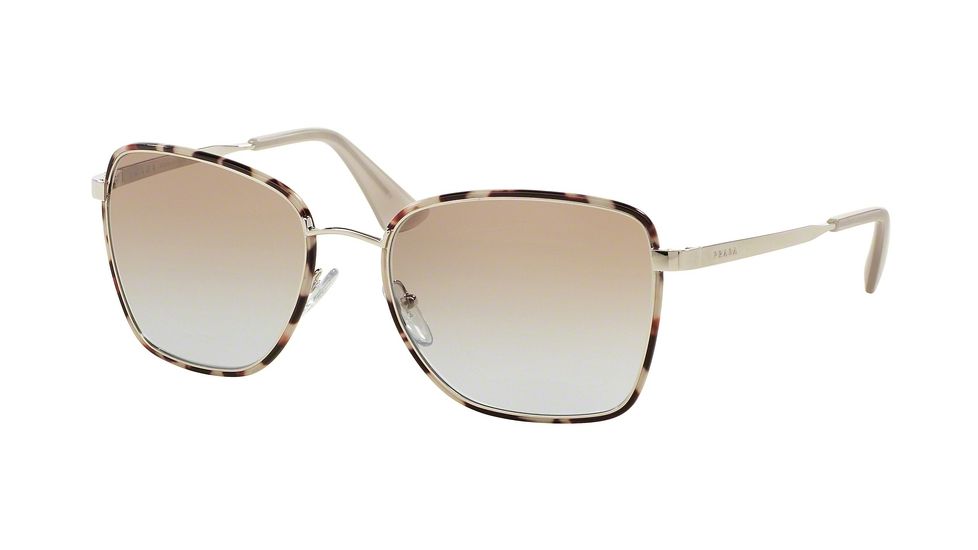 Prada PR52SS Bifocal Prescription Sunglasses PR52SS-UAO4S2-58 - Lens Diameter 58 mm, Frame Color Silver