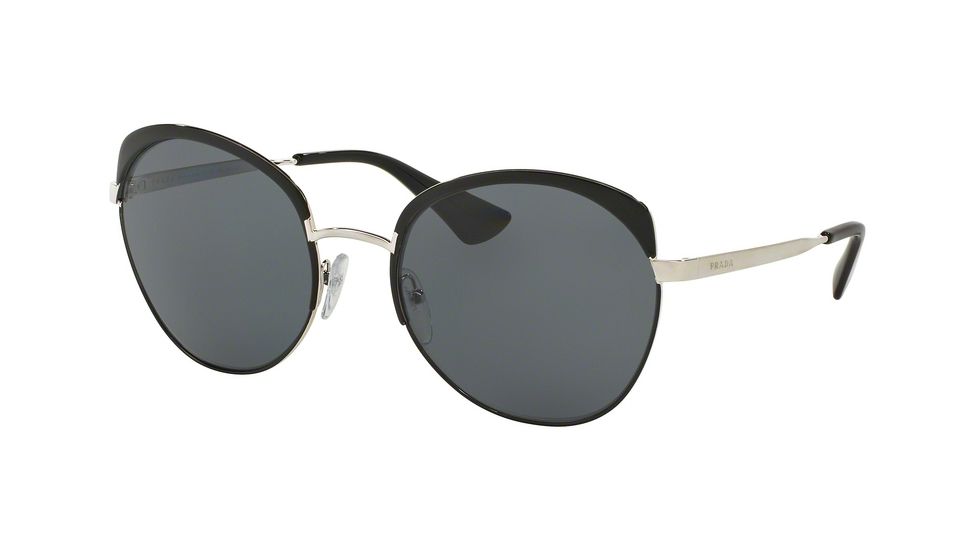 Prada PR54SS Progressive Prescription Sunglasses PR54SS-7AX5Z1-59 - Lens Diameter 59 mm, Frame Color Black