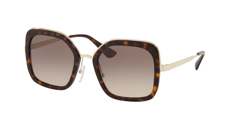 Prada PR57US Progressive Prescription Sunglasses, 54mm, Havana, PR57US-2AU3D0-54-PRO