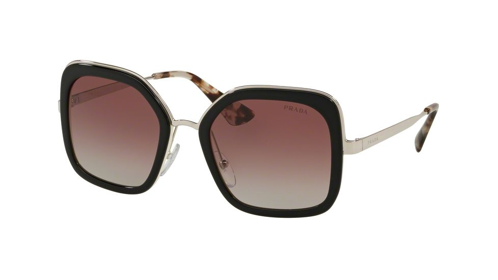 Prada PR57US Progressive Prescription Sunglasses, 54mm, PR57US-4BK412-54-PRO