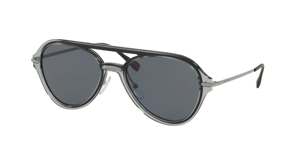Prada PS04TS Bifocal Prescription Sunglasses PS04TS-P2X5Z1-57 - Lens Diameter 57 mm, Frame Color Grey