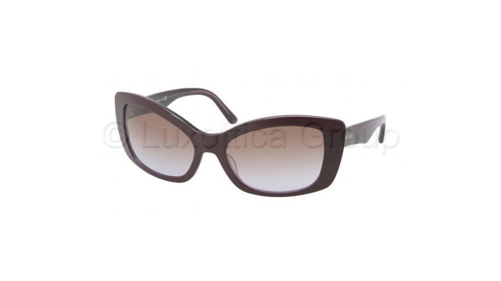 Prada PR03NS Sunglasses with No-Line Progressive Rx Prescription Lenses PR03NS-IAY6P1-5718 - Lens Diameter 57 mm, Frame Color Top Violet / Lilac Demo Lens
