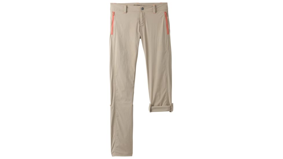 prAna Aria Pant Womens, Dark Khaki, 6 Waist, Regular Inseam, W4118RG14-DKKH-6