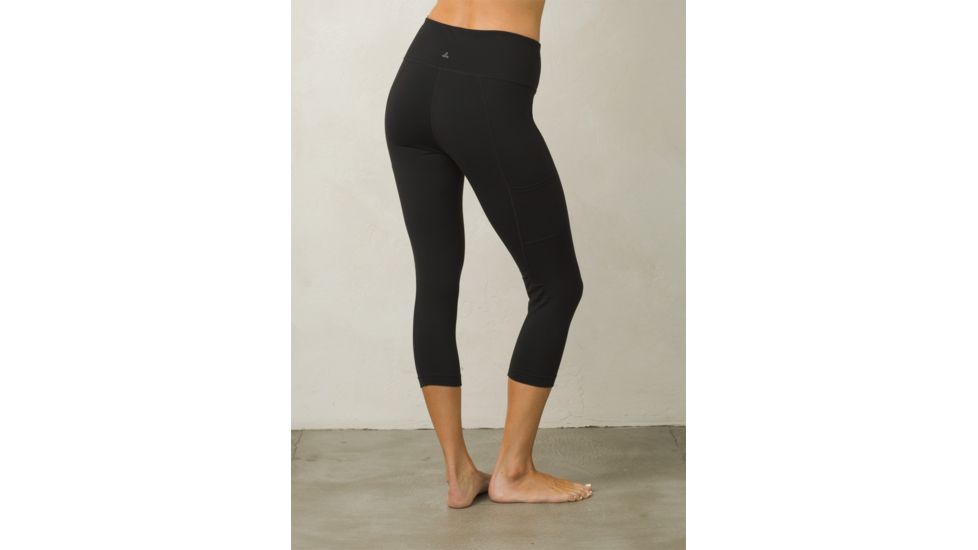 Prana Borra Pocket Capri Womens, Black, Small, W41180319-BLK-S