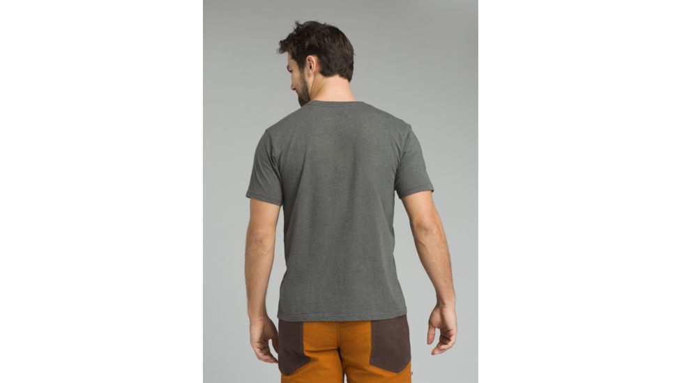 prAna Coronado T-Shirt - Mens, Charcoal Heather, Large, M13181432-CCHT-L