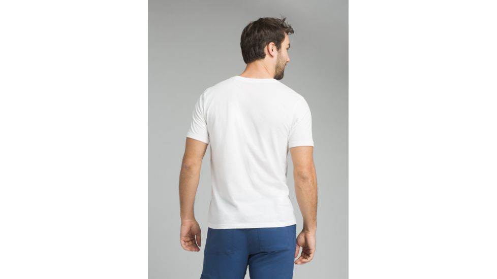 prAna Coronado T-Shirt - Mens, White, X-Large, M13181432-WHT-XL